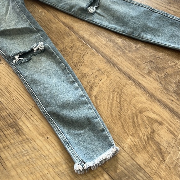 Free People Raw High Rise Jegging Size 26 - Picture 2 of 8